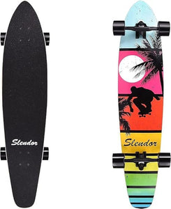 Slendor Longboard Skateboard 42 inch
