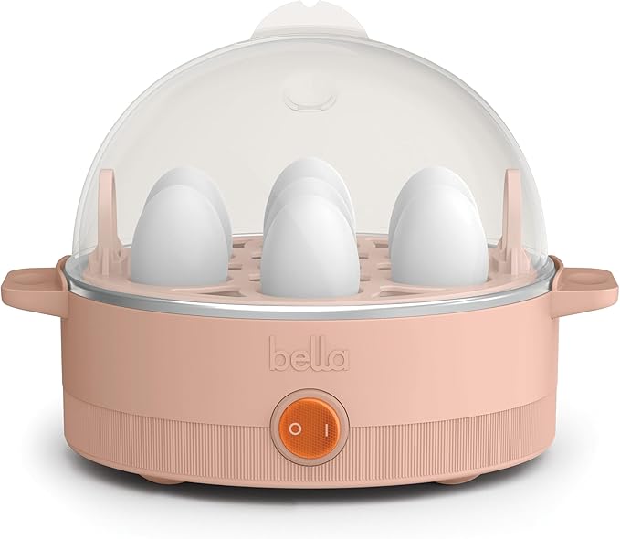 bella Electric Egg Cooker, 7 Eggs Capacity Tray