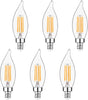 60 Watt Equivalent, Dimmable Chandelier Light Bulbs