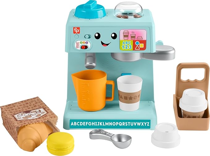 Fisher-Price Toddler Toy Laugh & Learn Coffee Café Musical Playset