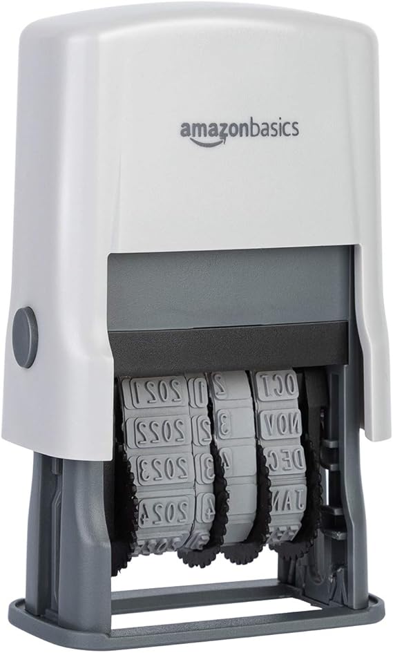 Amazon Basics Self-Inking Date Stamp