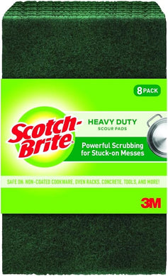 Scotch-Brite Heavy Duty  Dish Scrubber 8 Scrub Pads