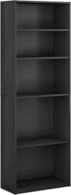 Furinno JAYA Book Shelf, 5 Tier Bookshelf