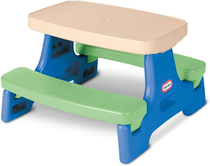 Little Tikes Easy Store Jr. Picnic Table with Umbrella