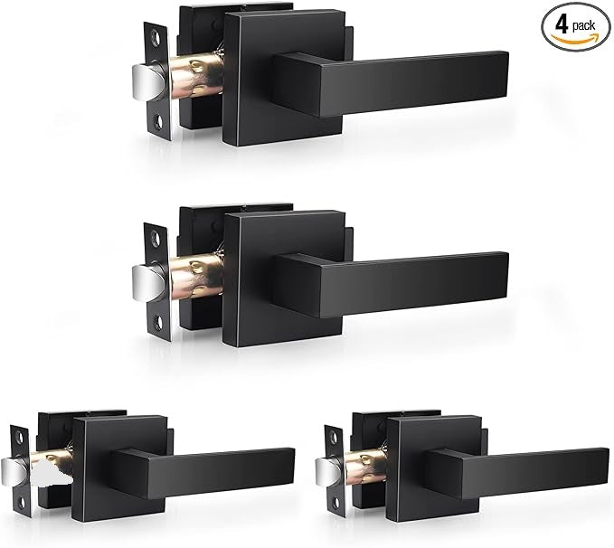 Probrico 4 Pack Closet Door Handles