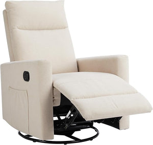 Sweetcrispy Recliner Chair, 360 Swivel Rocker Chair