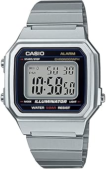 Casio Men's Classic Digital Display Quartz Silver Watch