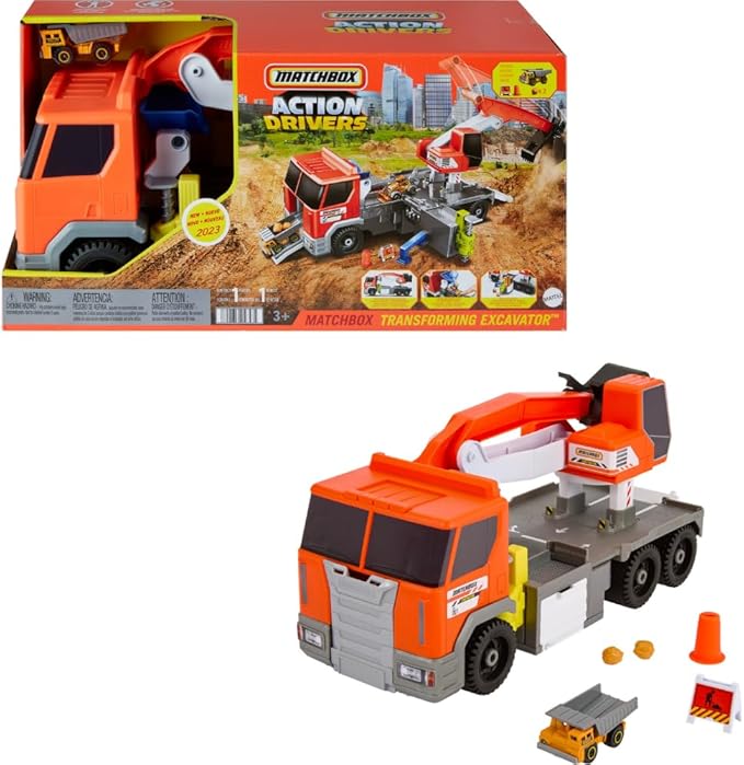 Matchbox Cars Playset Large Toy Truck