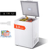 VEVOR Chest Freezer, 3.3 Cu.ft Compact