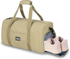 Cute Duffle Bag with Shoe Compartment