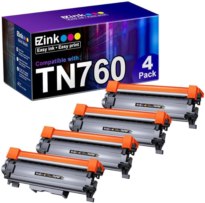 E-Z Ink Compatible TN760 Toner Cartridges