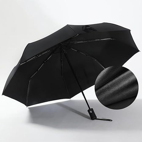 Windproof Travel Umbrella - Automatic Compact Folding Umbrella