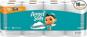 Angel Soft Toilet Paper, 16 Mega Rolls
