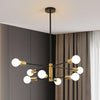 Sputnik Light Fixture, 8 Light