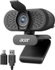 Acer A610 1080p Webcam for PC with Microphones Computer Camera