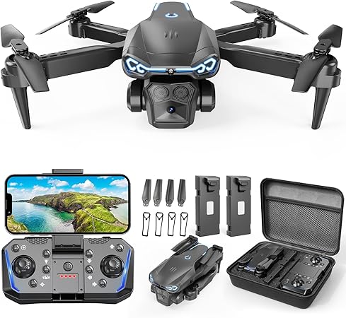 Drone with Camera 1080P HD, FPV Foldable Drone