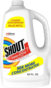 Shout Active Enzyme Laundry Stain Remover Refill 60oz