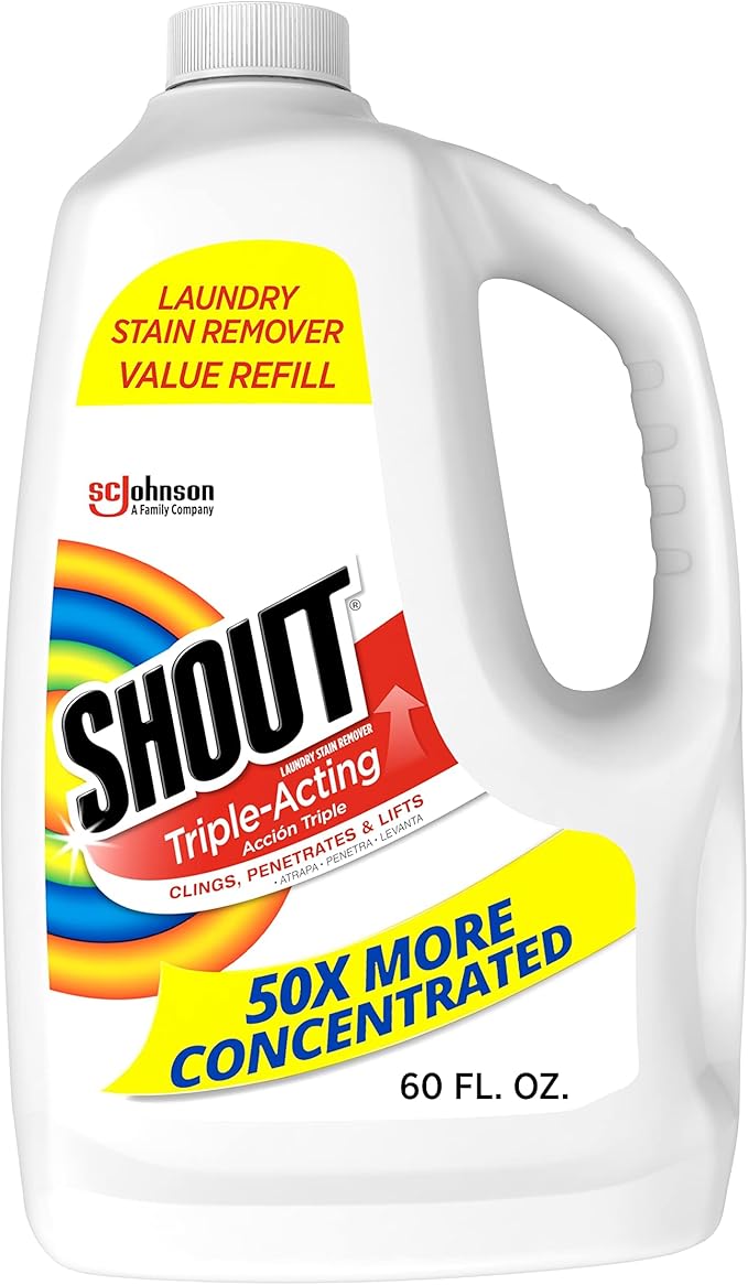 Shout Active Enzyme Laundry Stain Remover Refill 60oz