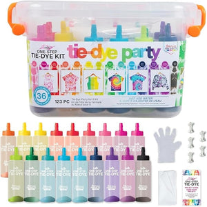 Tulip One-Step Tie-Dye Party, 18 Pre-Filled Bottles