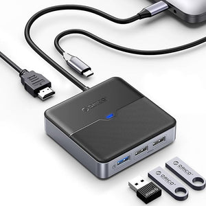 ORICO 5 in 1 USB C Docking Station