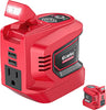 Ecarke 220W Portable Power Inverter Compatible with Milwaukee 18V Battery