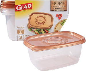 GladWare Home Deep Dish Food Storage Containers