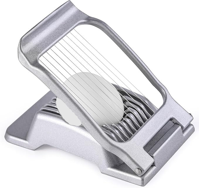 Egg Slicer for Hard Boiled Eggs, Stainless Steel
