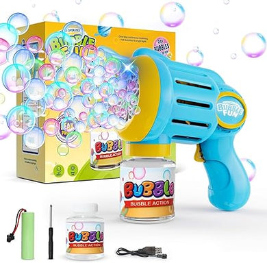 Automatic Bubble Machine for Kids,10000+ Bubbles Per Minute