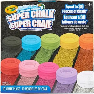 Crayola Washable Sidewalk Chalk for Kids