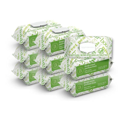 Baby Wipes, Fresh, Flip-Top Packs, 810 Count, 9 Packs of 90 Counts