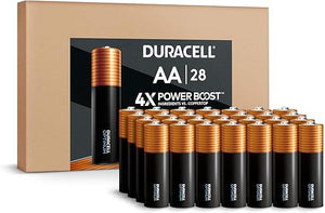 Duracell Optimum AA Batteries with 4x Power Boost Ingredients, 28 Count