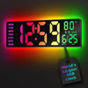 EASYERA 16.5" Large Digital Wall Clock