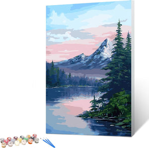 Ginkko Paint by Numbers Kit (Include Framed)