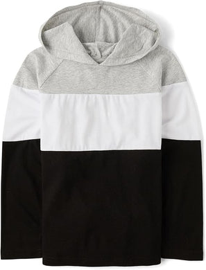 The Children's Place Boys' Long Sleeve Shirt with Hood