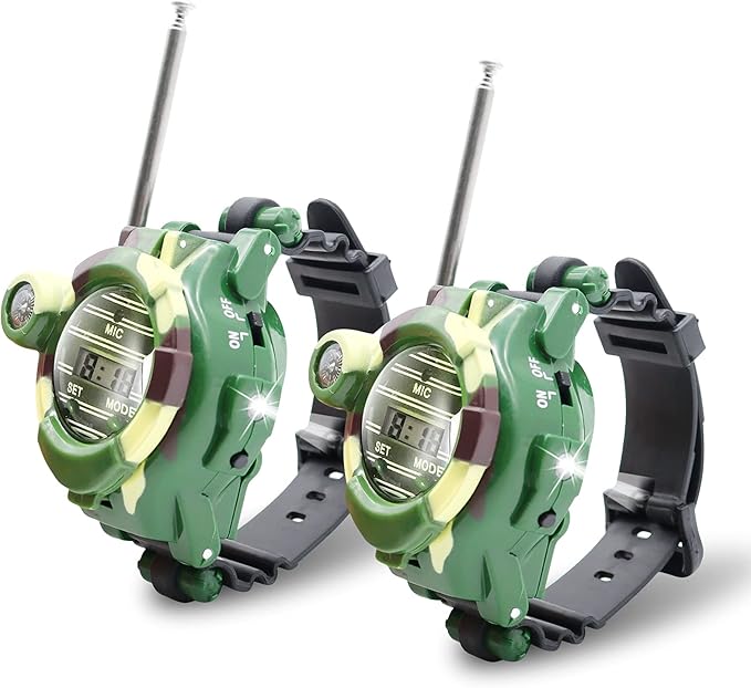 Walkie Talkies Watch Spy Watch Army Toys for Kids