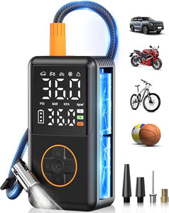 NUSTE 150 PSI Portable Electric Tire Inflator