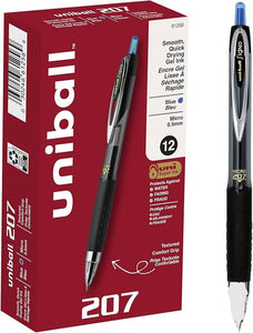 Uni-Ball Fraud Prevention Gel Pens Pack Of 12