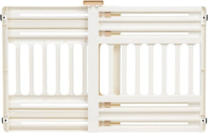 IRIS USA 24"- 39" Plastic Pet Gate Indoor