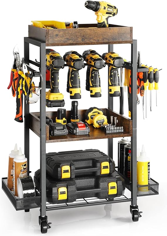 Power Tool Organizer Garage Storage Organization