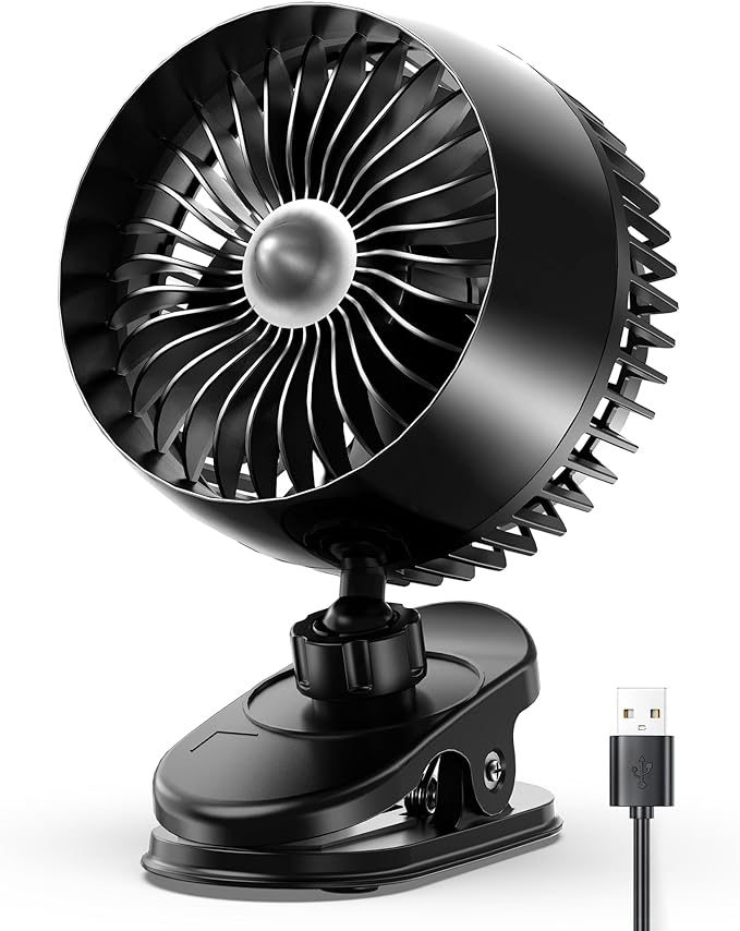 Koonie USB Clip on Fan