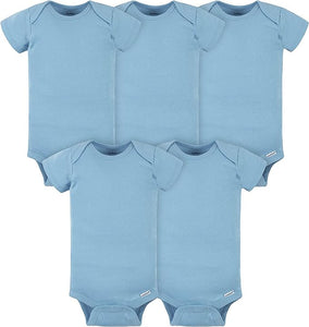 Gerber Baby 5-Pack Solid Onesie Bodysuits