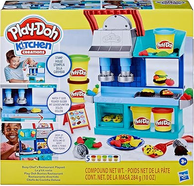 Play-Doh Kitchen Creations Busy Chef's Restaurant Playset