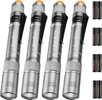 EverBrite Pen Light, 100LM Pocket Flashlights 4 PACK