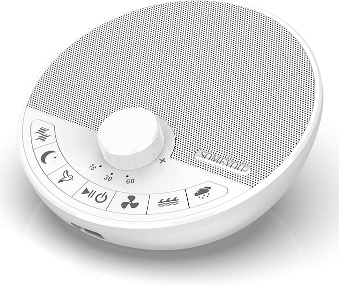 Portable White Noise Sound Machine With Timer