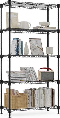 5 Tier Shelf Metal Storage Shelves