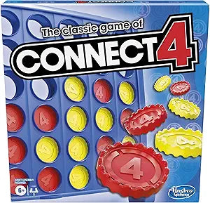 Hasbro Gaming Connect 4 Classic Grid,4 in a Row Game