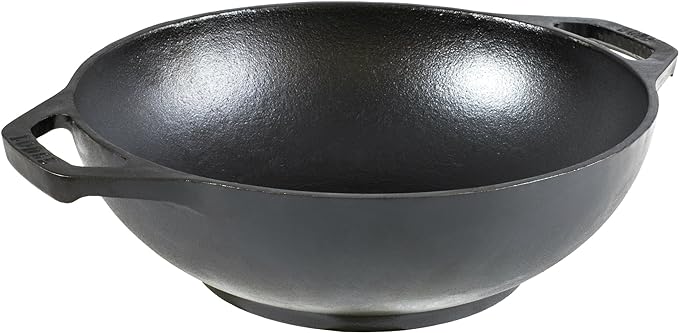 Lodge Manufacturing Company Mini Wok Cast Iron