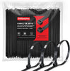 12 Inch Black Zip Ties 1300 Pack