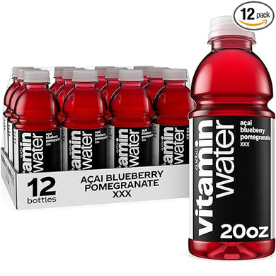 24 Bottles vitaminwater Açai Blueberry Pomegranate Beverage