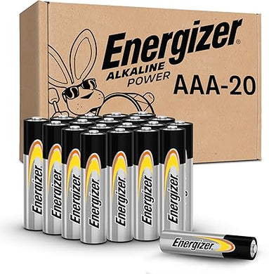 Energizer Alkaline Power AAA Batteries (20 Pack)